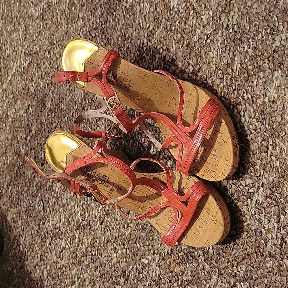 Like new Michael Kors wedges!